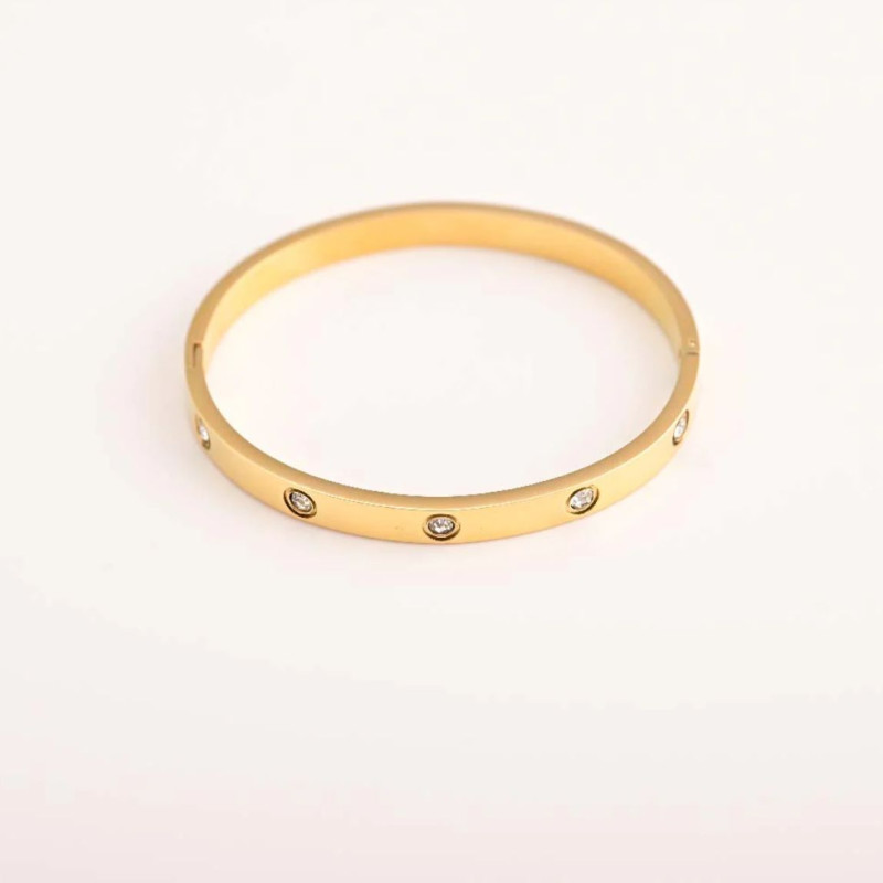 Crystal Bangle Bracelet for Women