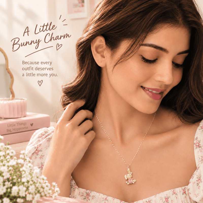 Rabbit Pendant Necklace for Girls: A Cute Little Detail That Makes Every Outfit Special