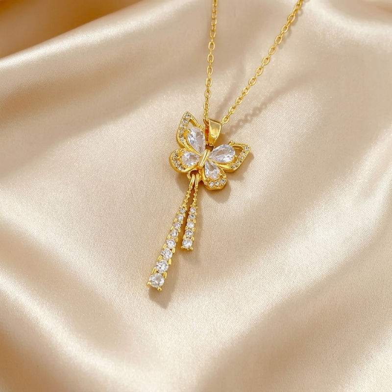 Aura of the Golden Chrysalis Necklace