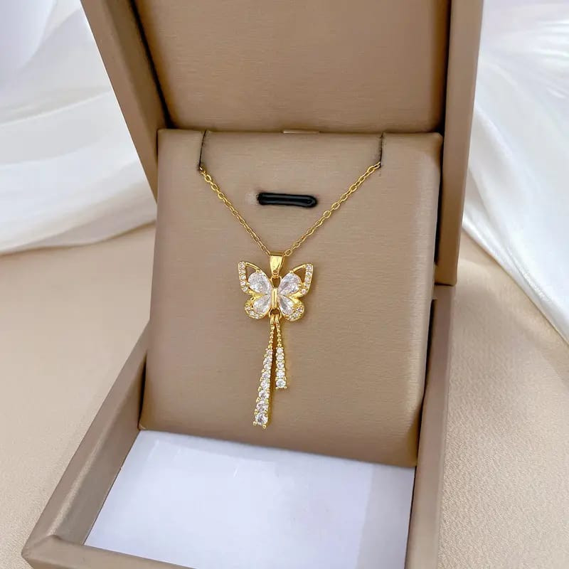 Aura of the Golden Chrysalis Necklace